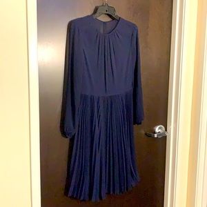 Like New Eliza J Navy Dress Size 8